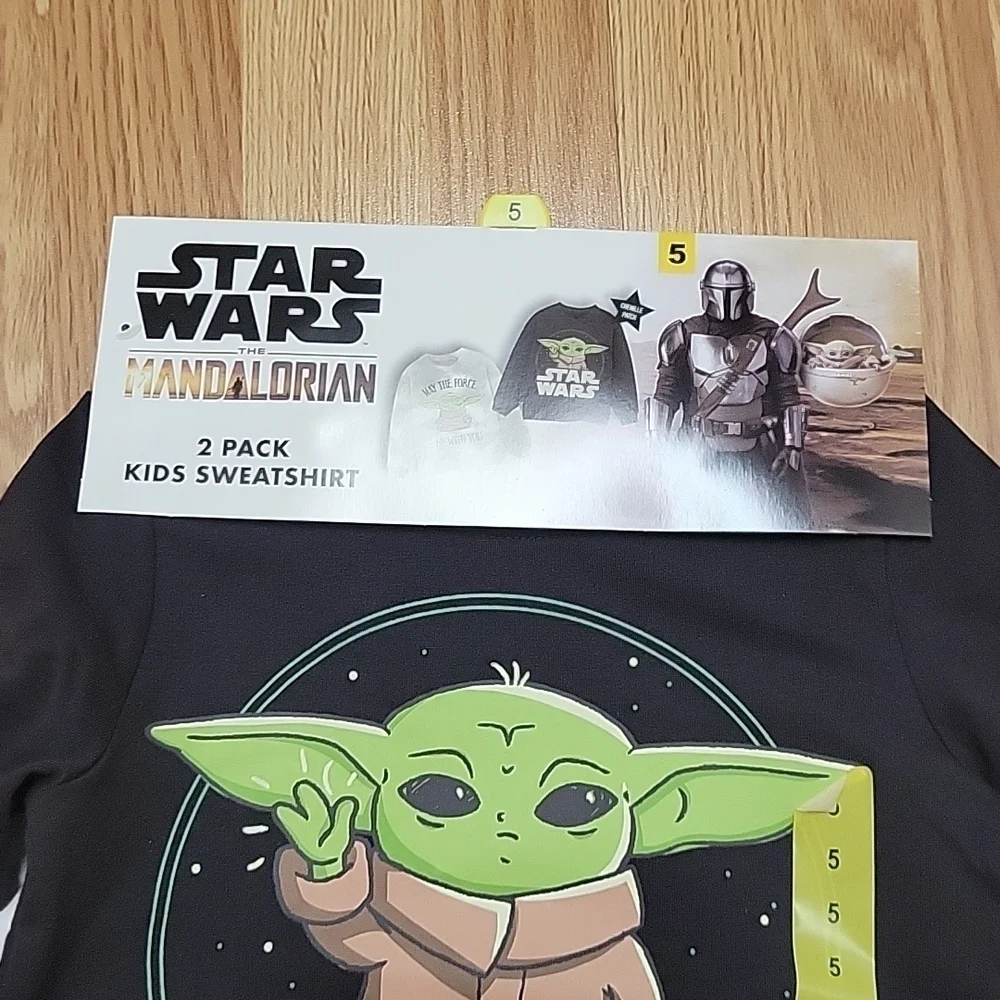 Star Wars Kids 2-pack sweatshirts size 5
